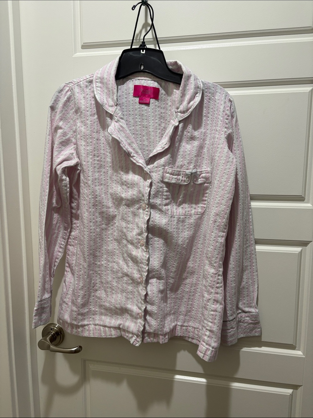 Vintage Victoria’s Secret Iconic Heritage Stripe Pajama Top